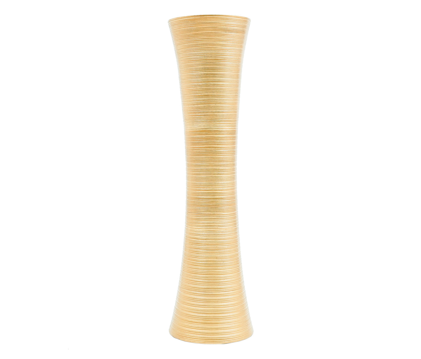 Grande vaso da pavimento in legno di mango – Decorazione artigianale dalla Thailandia
