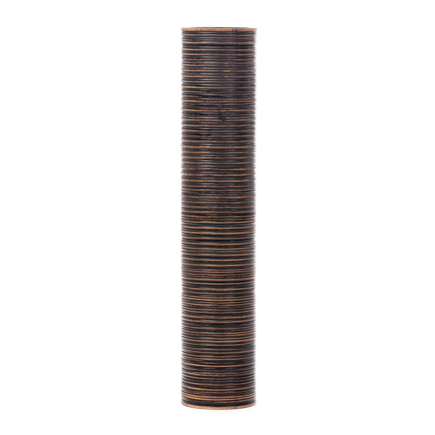 Grande vaso da pavimento in legno di mango – Decorazione artigianale dalla Thailandia
