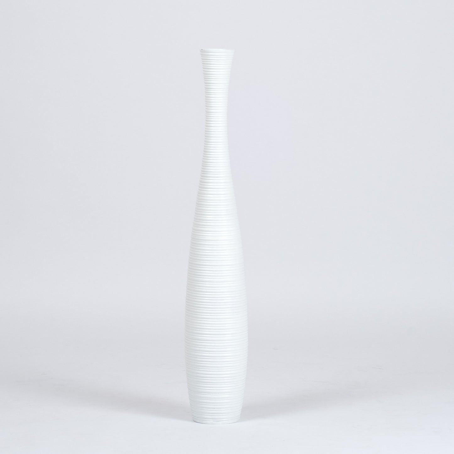 Grande vaso da pavimento in legno di mango – Decorazione artigianale dalla Thailandia