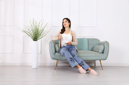 Large Resin Floor Vase – Stylish Waterproof Vase for Fresh & Dried Flowers, 65 cm