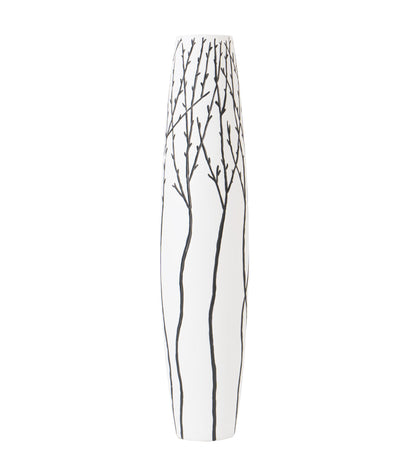 Large Resin Floor Vase – Stylish Waterproof Vase for Fresh & Dried Flowers, 85 cm