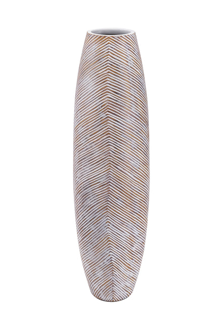 Large Resin Floor Vase – Stylish Waterproof Vase for Fresh & Dried Flowers, 80 cm