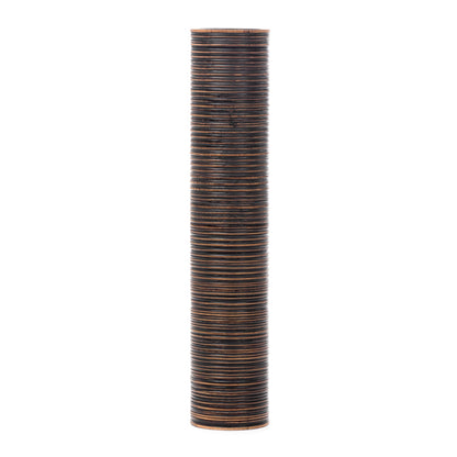 Grande vaso da pavimento in legno di mango – Decorazione artigianale dalla Thailandia
