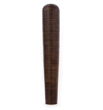 Grande vaso da pavimento in legno di mango – Decorazione artigianale dalla Thailandia