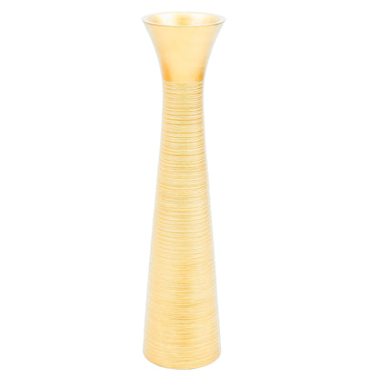 Large Mango Wood Floor Vase – Handcrafted Decorative Highlight from Thailand, 85 cm