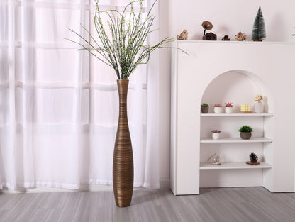 Large Resin Floor Vase – Stylish Waterproof Vase for Fresh & Dried Flowers, 85 cm