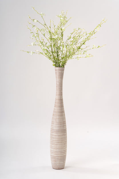 Large Resin Floor Vase – Stylish Waterproof Vase for Fresh & Dried Flowers, 85 cm