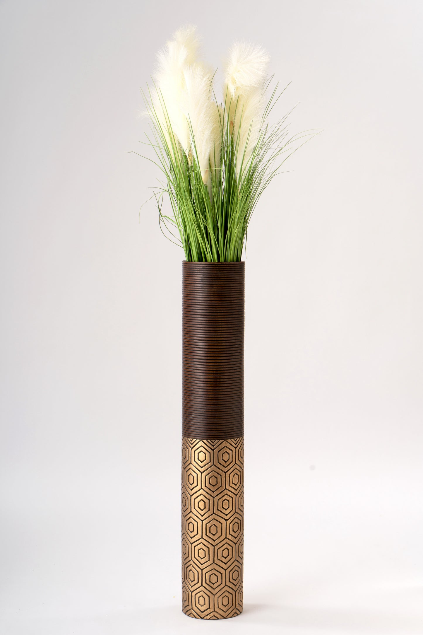Large Resin Floor Vase – Stylish Waterproof Vase for Fresh & Dried Flowers, 85 cm