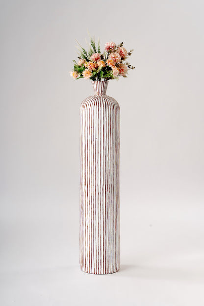 Large Resin Floor Vase – Stylish Waterproof Vase for Fresh & Dried Flowers, 85 cm