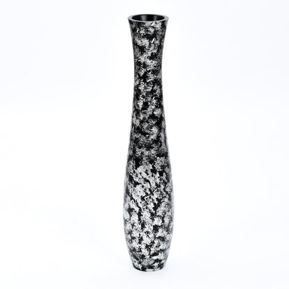 Grande vaso da pavimento in legno di mango – Decorazione artigianale dalla Thailandia