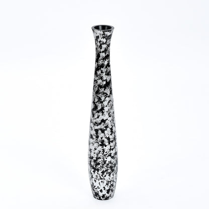 Grande vaso da pavimento in legno di mango – Decorazione artigianale dalla Thailandia