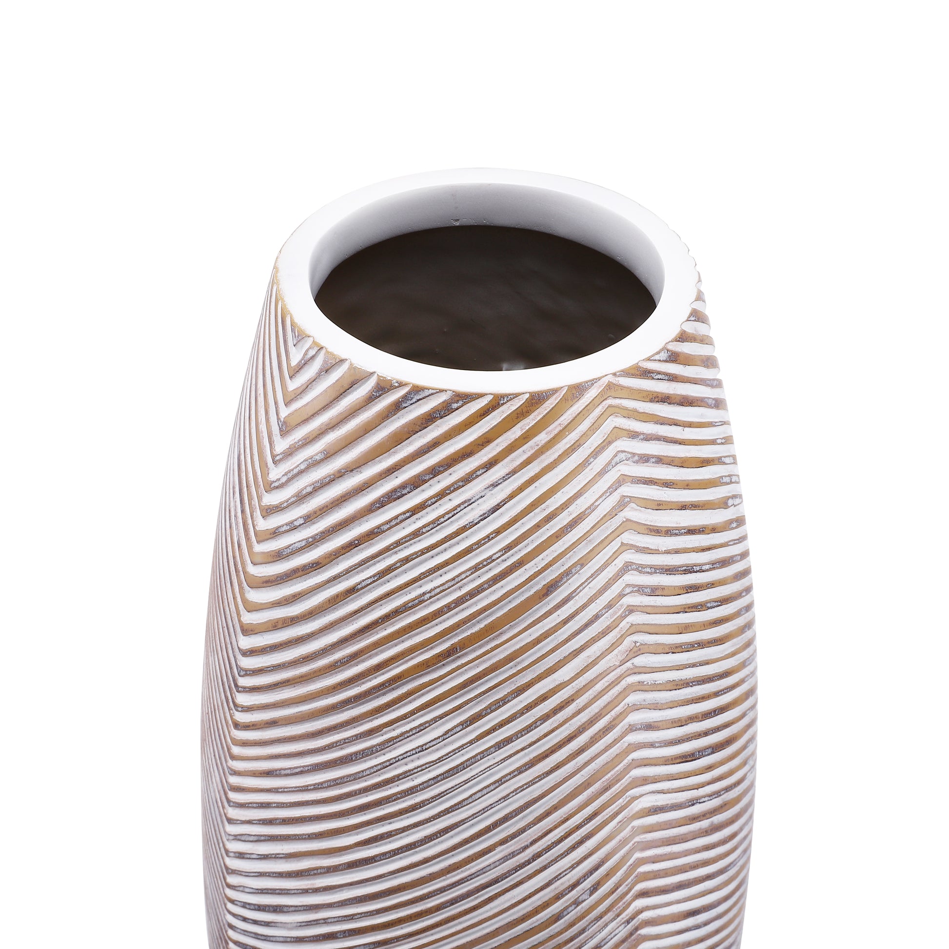 Large Resin Floor Vase – Stylish Waterproof Vase for Fresh & Dried Flowers, 80 cm